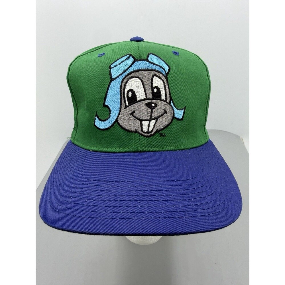 F2 Rocky & Bullwinkle Snap-back Cloth Cap Universal Merchandise w/o Tags 1993